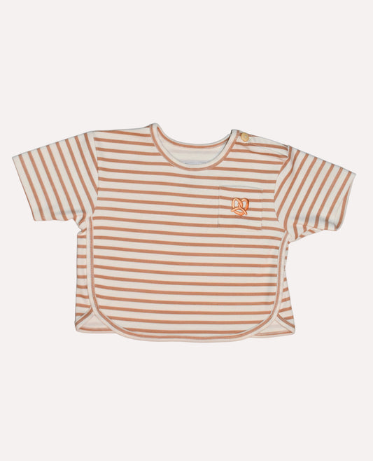 Oversized Stripped Pretzel T-Shirt