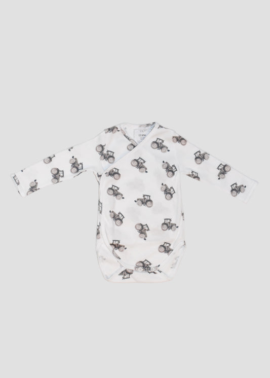 Tractor Tot Wrap Romper