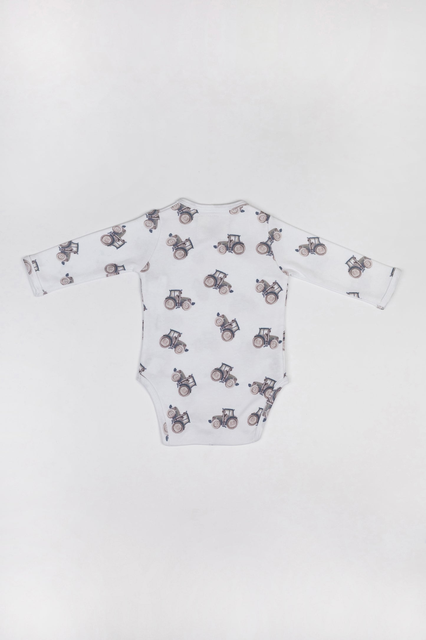 Tractor Tot Wrap Romper