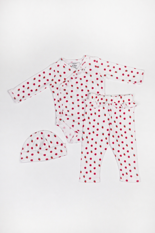 Raspberry Newborn Gift Set