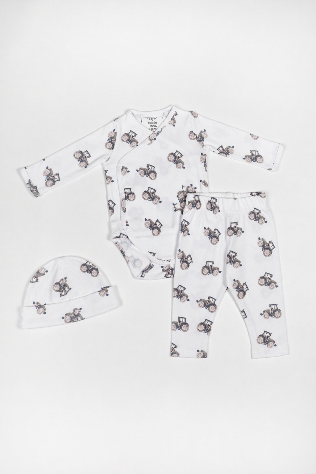 Tractor Newborn Gift Set