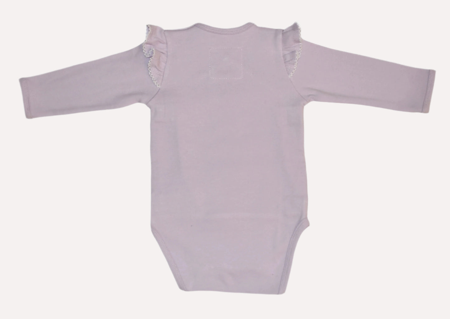 Purple Frill Raspberry Romper
