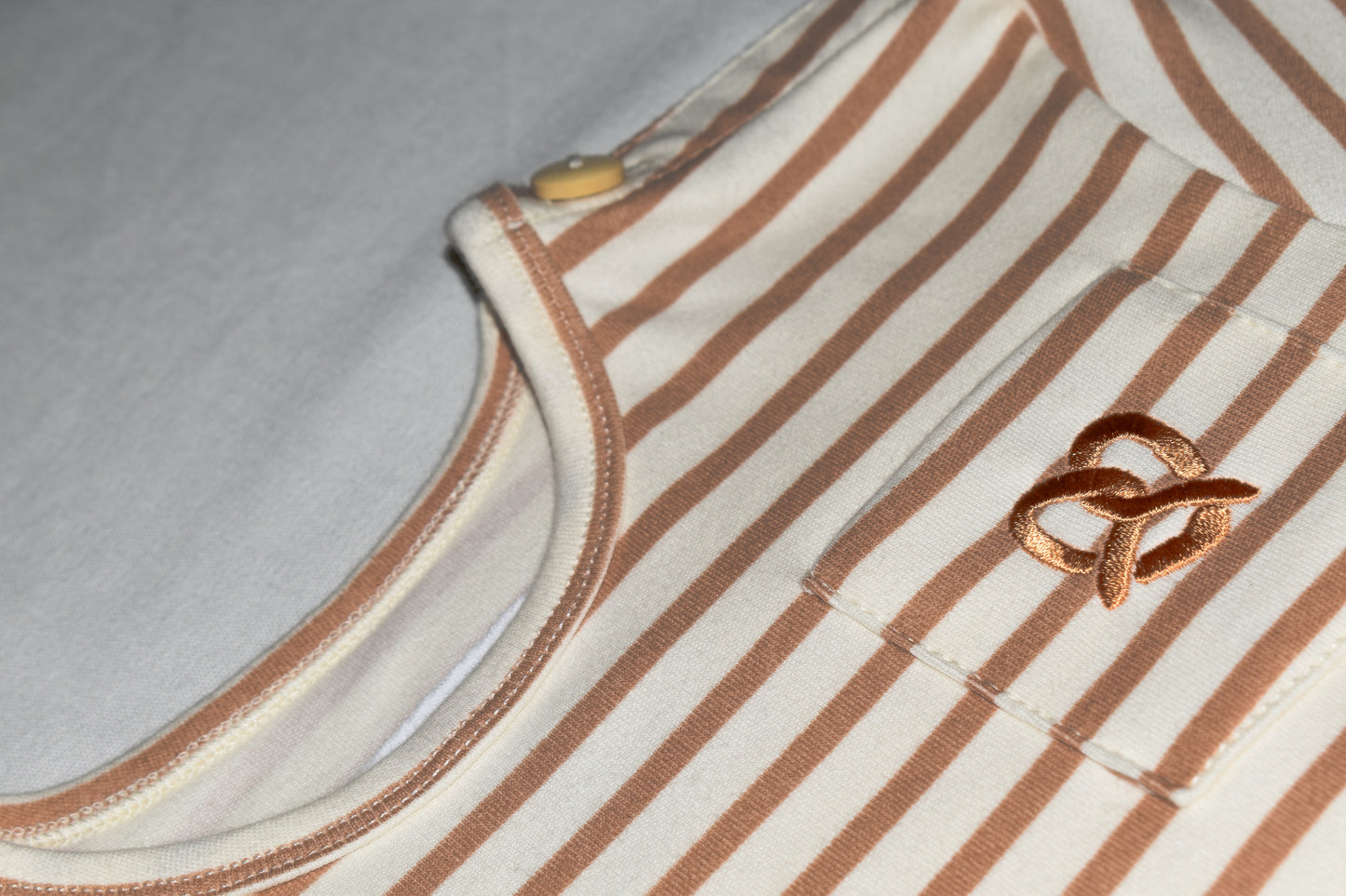 Oversized Stripped Pretzel T-Shirt