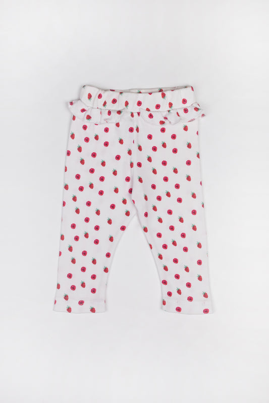 Raspberry Frilly Tights