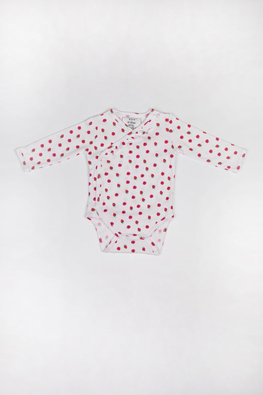 Raspberry Wrap Romper